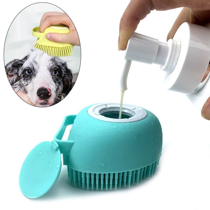 Escova de Banho para Pets