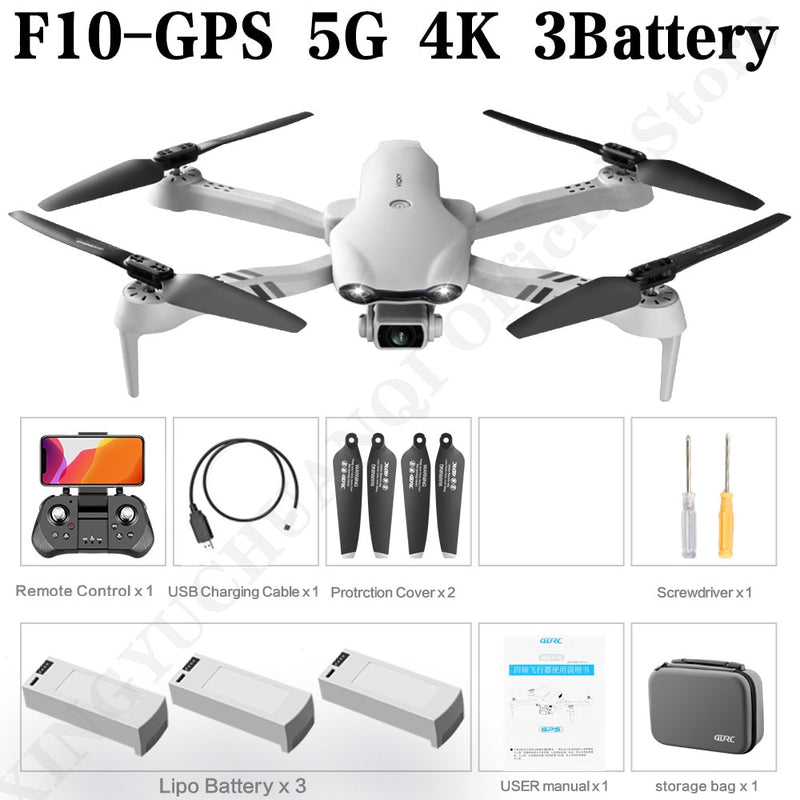 Drone 4K com Câmera Dupla e GPS